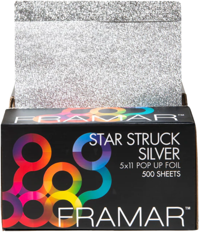 Framar 5x11 Star Struck Silver Pop Up Foil - 500 ct.